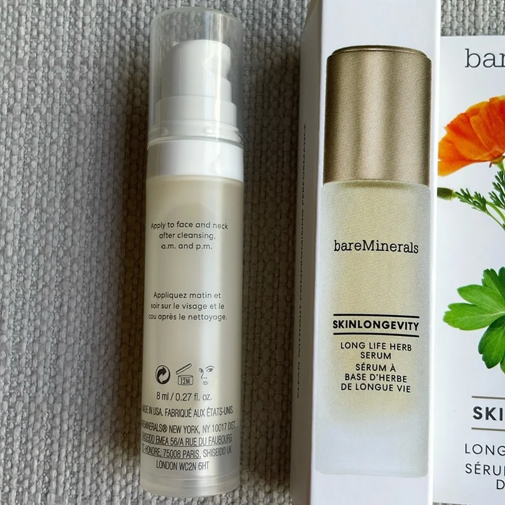 bareMinerals Skinlongevity Long Life Herb Anti-Aging Face Serum
